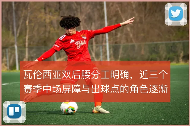 瓦伦西亚双后腰分工明确，近三个赛季中场屏障与出球点的角色逐渐清晰